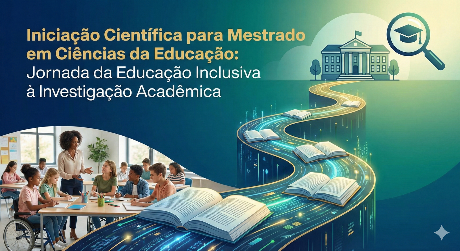 Iniciação Científica para Mestrado em Ciências da Educação